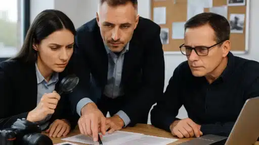 Ermittlung durch einen Detektiv