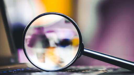 Detektiv bei Background Check
