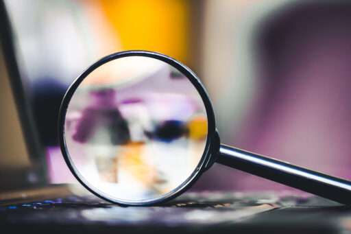 Detektiv bei Background Check