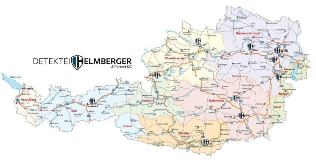Detektei Helmberger Standorte