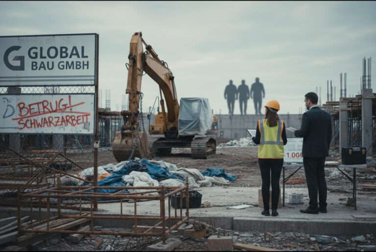 Bauunternehmen unter Verdacht von Schwarzarbeit – Ermittlungen durch Detektei Helmberger